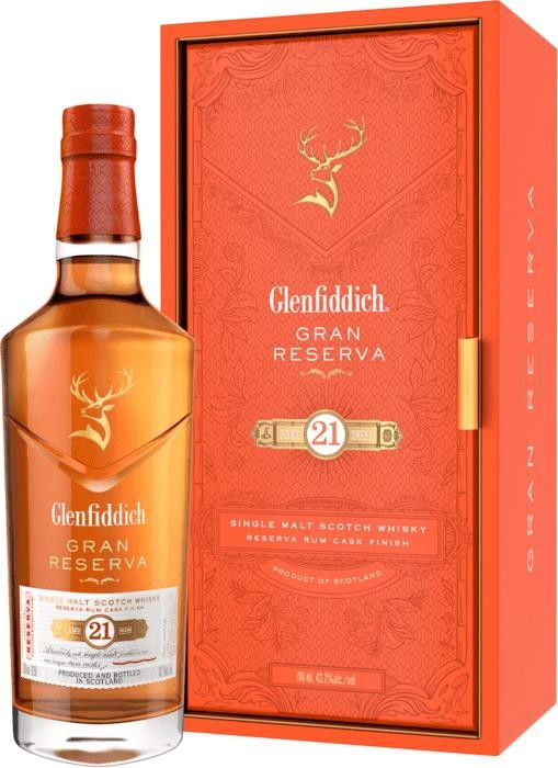 Glenfiddich 21 Years Gran Reserva Rum Cask Finish