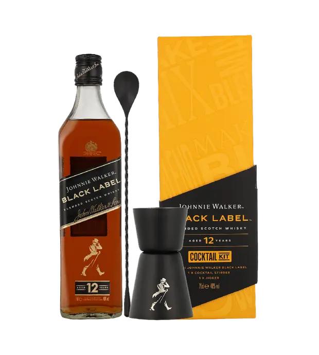 Johnnie Walker Black Label Cocktail Kit 0.7L
