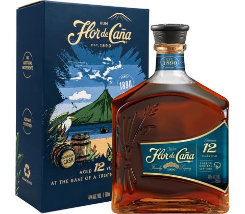 Flor De Cana 12 Years + GB 0.7L